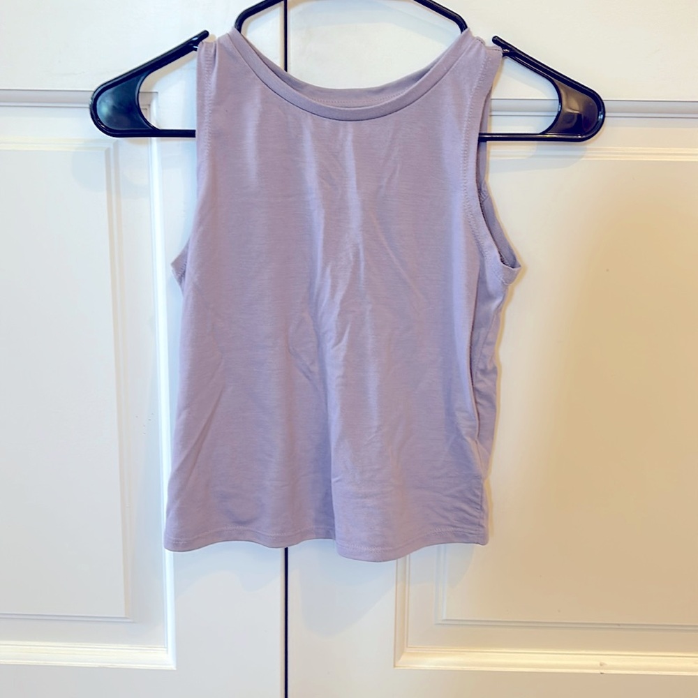 Runway girls purple tank top size 8-10